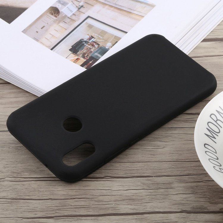 Силиконовый чехол Mobile Shell для Huawei P20 Lite / nova 3e (черный)