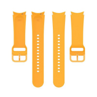 Силиконовый ремешок для Samsung Galaxy Watch 5 / Watch 5 Pro (желтый)