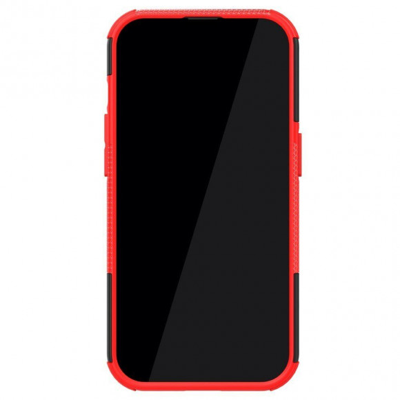 Чехол Hybrid Armor для iPhone 14 Pro Max (черный + красный) Чехол Hybrid Armor для iPhone 14 Pro Max (черный + красный)