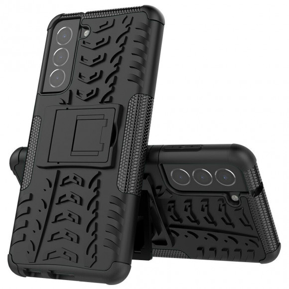 Чехол Hybrid Armor для Samsung Galaxy S21 FE (черный) Чехол Hybrid Armor для Samsung Galaxy S21 FE (черный)