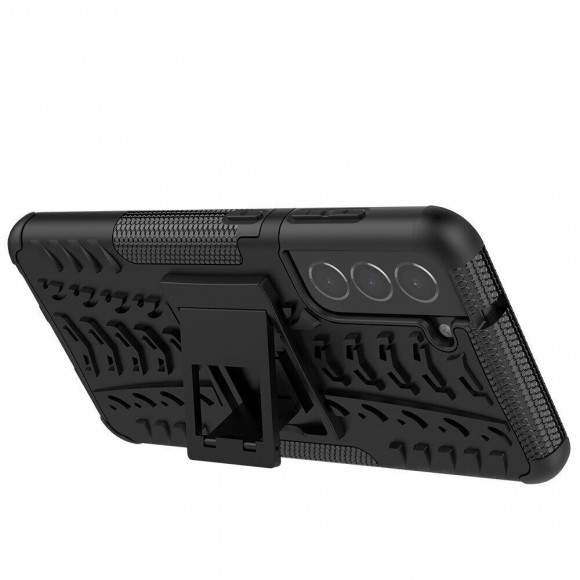 Чехол Hybrid Armor для Samsung Galaxy S21 FE (черный) Чехол Hybrid Armor для Samsung Galaxy S21 FE (черный)