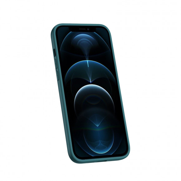 Чехол с текстурой нейлона для iPhone 14 Pro (зеленый)