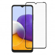 Защитное стекло 3D для Samsung Galaxy A22 (черный) Защитное стекло 3D для Samsung Galaxy A22 (черный)