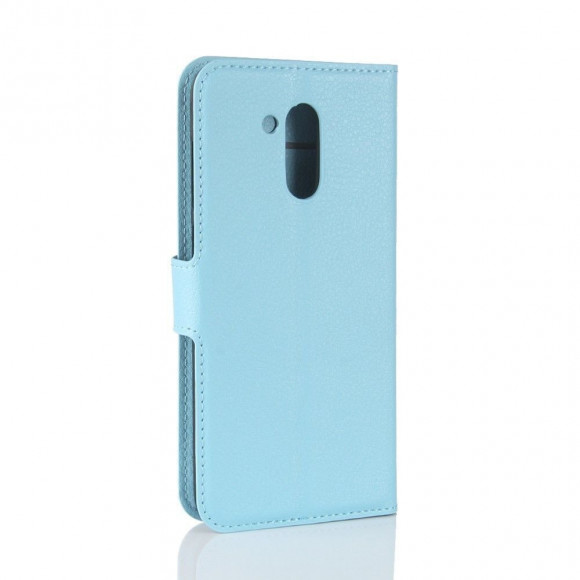 Чехол с визитницей для Huawei Honor 6C Pro / V9 Play (голубой) Чехол с визитницей для Huawei Honor 6C Pro / V9 Play (голубой)