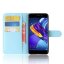 Чехол с визитницей для Huawei Honor 6C Pro / V9 Play (голубой)