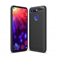 Чехол-накладка Carbon Fibre для Huawei Honor View 20 (черный)