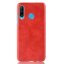 Кожаная накладка-чехол для Huawei P30 Lite / nova 4e / Honor 20S (MAR-LX1H) (красный)