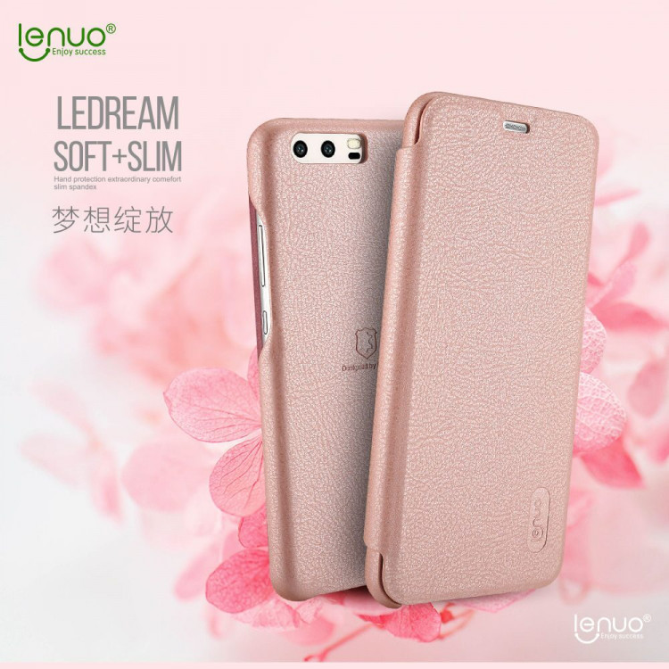 Чехол LENUO для Huawei P10 (розовый)