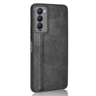 Чехол из экокожи для Tecno Camon 18 / Camon 18 P (черный) Чехол из экокожи для Tecno Camon 18 / Camon 18 P (черный)