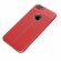 Чехол-накладка Litchi Grain для iPhone 8 Plus / iPhone 7 Plus (красный)