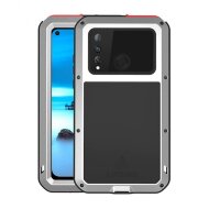 Гибридный чехол LOVE MEI для Huawei nova 4 (серебряный) Гибридный чехол LOVE MEI для Huawei nova 4 (серебряный)