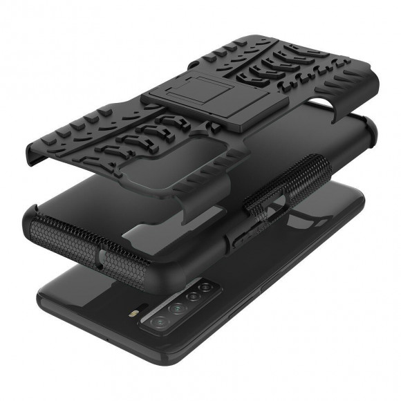 Чехол Hybrid Armor для Honor 30S (CDY-NX9A) (черный)