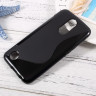 Нескользящий чехол для LG K10 (2017) M250 (черный)