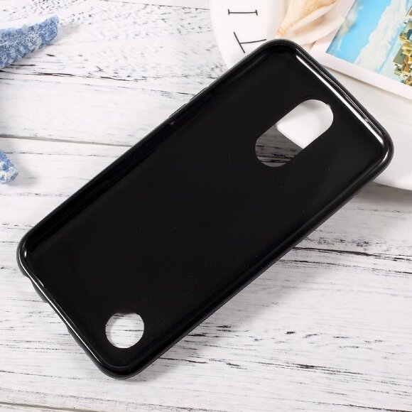 Нескользящий чехол для LG K10 (2017) M250 (черный) Нескользящий чехол для LG K10 (2017) M250 (черный)