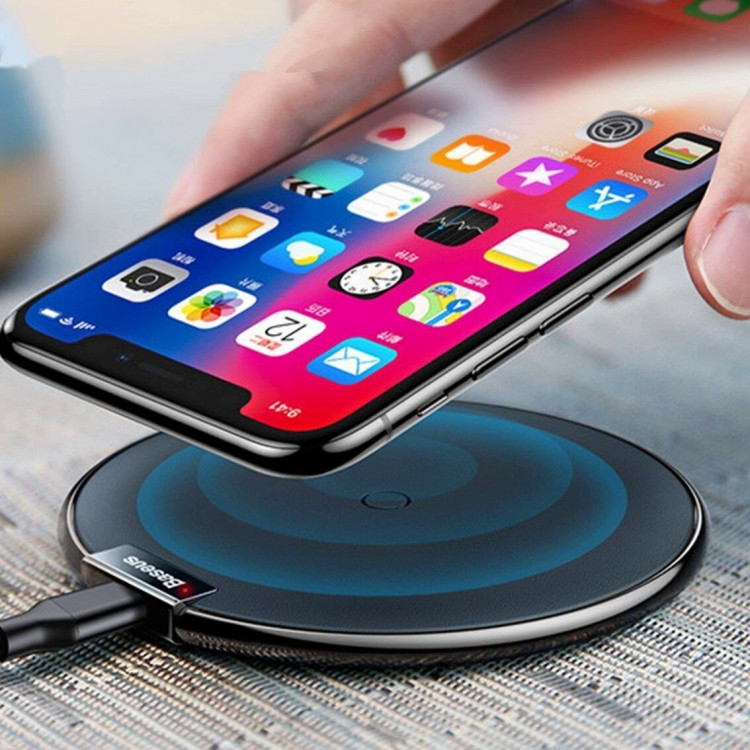 Беспроводное зарядное устройство Baseus iX series (черный)