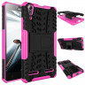 Чехол Hybrid Armor для Lenovo A6000 (черный + розовый)