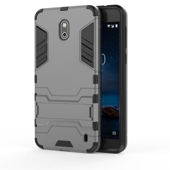 Чехол Duty Armor для Nokia 2 (серый) Чехол Duty Armor для Nokia 2 (серый)