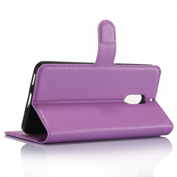 Чехол с визитницей для Nokia 6 (фиолетовый)