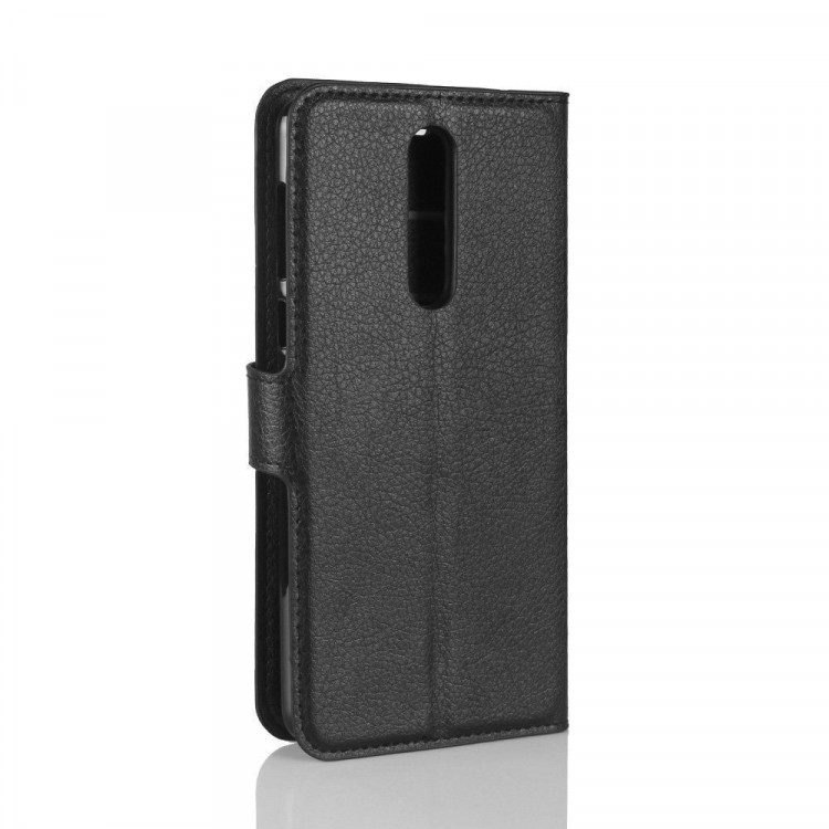 Чехол с визитницей для Nokia 8 (черный)