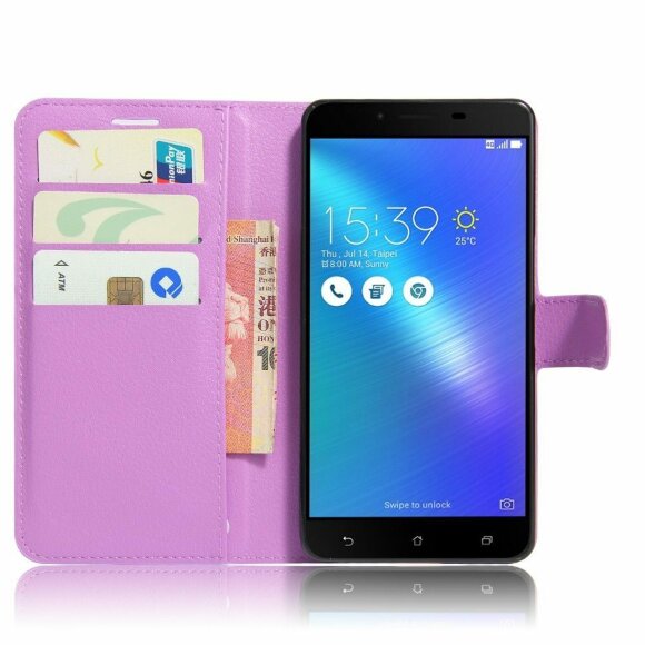 Чехол для Asus Zenfone 3 Max ZC553KL (фиолетовый) Чехол для Asus Zenfone 3 Max ZC553KL (фиолетовый)