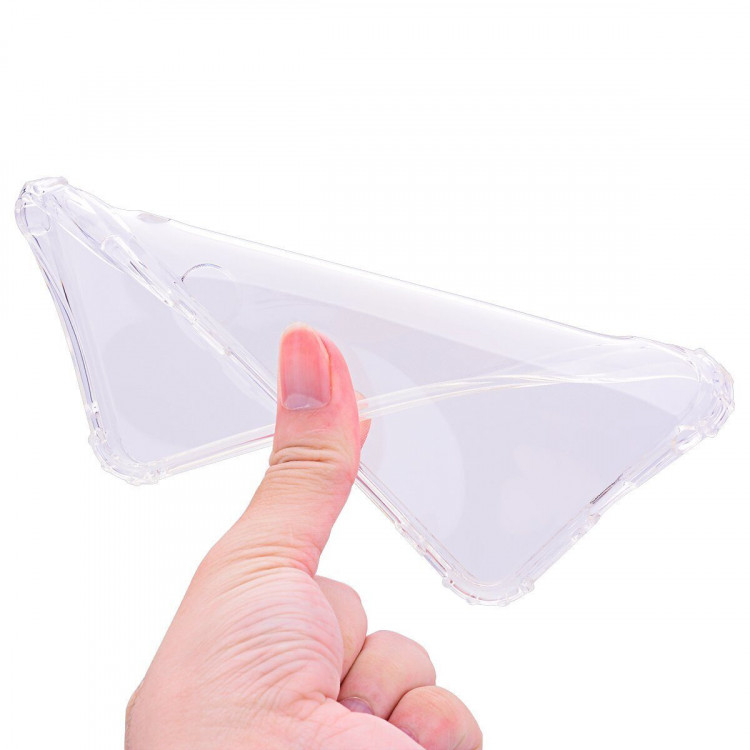 Силиконовый чехол с усиленными бортиками для Asus ZenFone 5 ZE620KL / 5z ZS620KL (прозрачный)