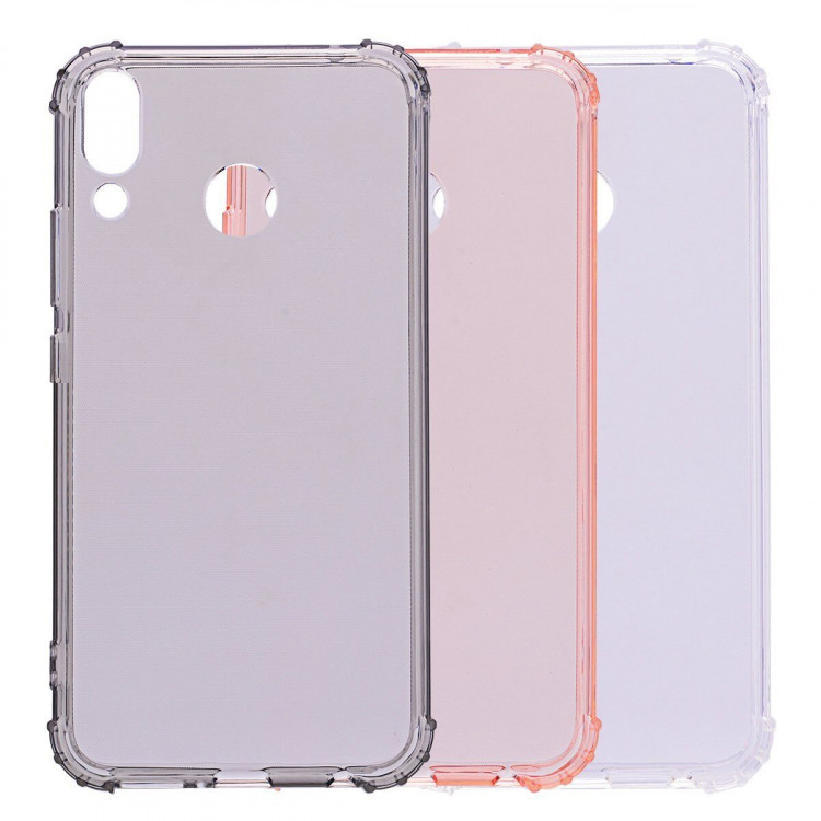 Силиконовый чехол с усиленными бортиками для Asus ZenFone 5 ZE620KL / 5z ZS620KL (прозрачный)