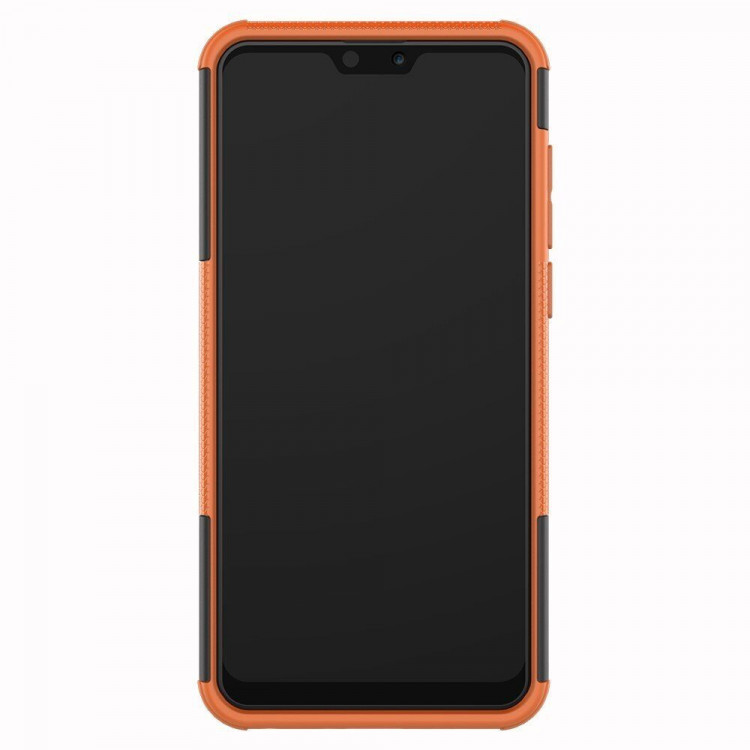 Чехол Hybrid Armor для ASUS Zenfone Max Pro (M2) ZB631KL (черный + оранжевый)