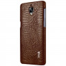 Чехол-накладка iMak Ruiyi Crocodile для OnePlus 3 / OnePlus 3T (коричневый)