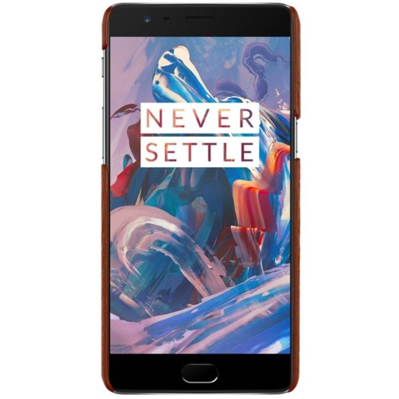 Чехол-накладка iMak Ruiyi Crocodile для OnePlus 3 / OnePlus 3T (коричневый) Чехол-накладка iMak Ruiyi Crocodile для OnePlus 3 / OnePlus 3T (коричневый)