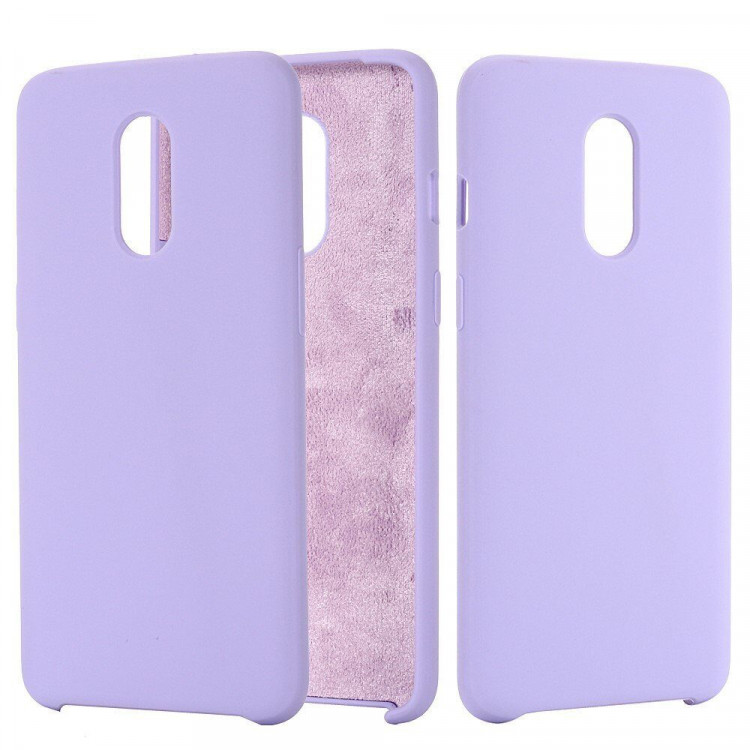 Силиконовый чехол Mobile Shell для OnePlus 7 (фиолетовый)