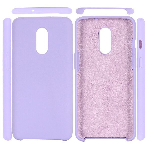 Силиконовый чехол Mobile Shell для OnePlus 7 (фиолетовый)