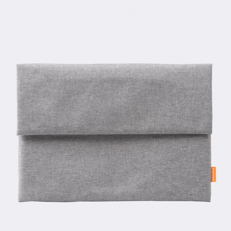 Чехол POFOKO для ноутбука и Macbook 15,6 дюйма (серый)