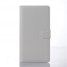 Чехол-книжка с визитницей для ZTE Nubia Z9 Max (белый)