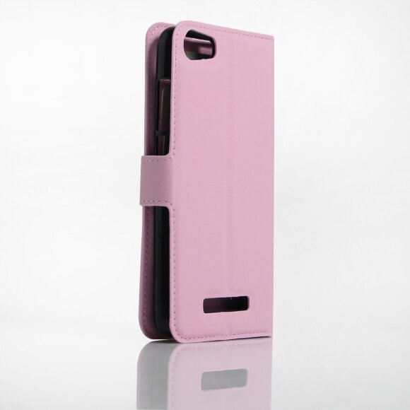Чехол с визитницей для DOOGEE Y200 (розовый) Чехол с визитницей для DOOGEE Y200 (розовый)