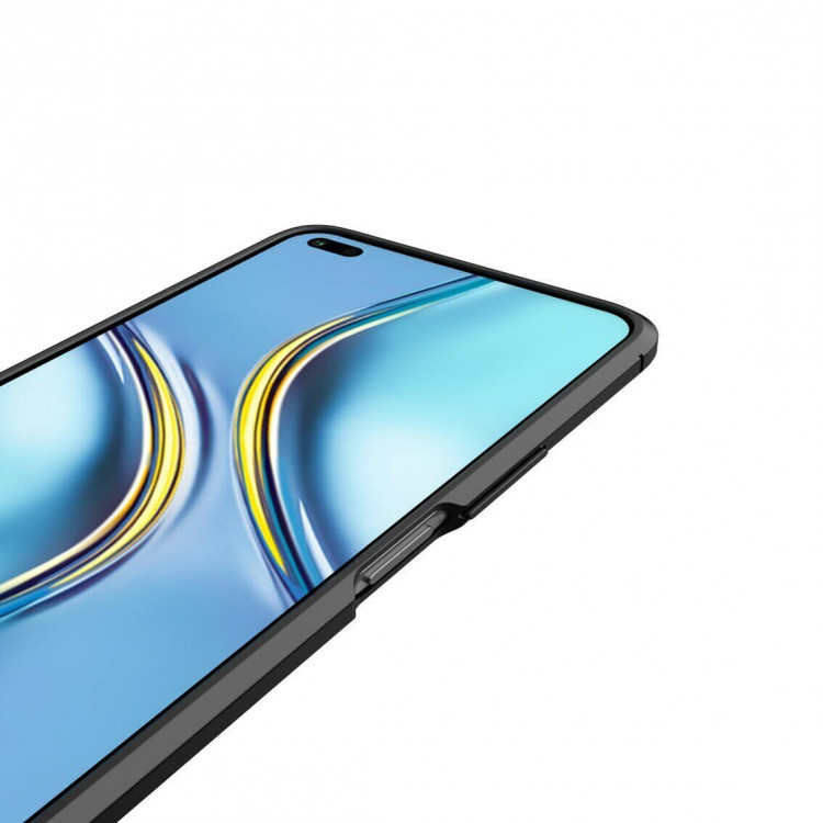 Чехол-накладка Litchi Grain для HUAWEI nova 8i (черный)