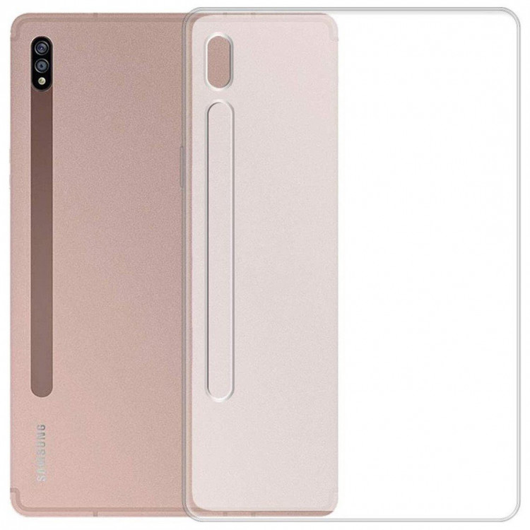 Силиконовый TPU чехол для Samsung Galaxy Tab S7+ (Plus) SM-T970 / SM-T975 и Galaxy Tab S8+ (Plus) SM-X800 / SM-X806