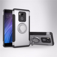 Чехол Hybrid Kickstand для Xiaomi Redmi 4 (серебряный)