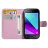 Чехол с визитницей для Samsung Galaxy J1 mini Prime (розовый)