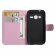 Чехол с визитницей для Samsung Galaxy J1 mini Prime (розовый)