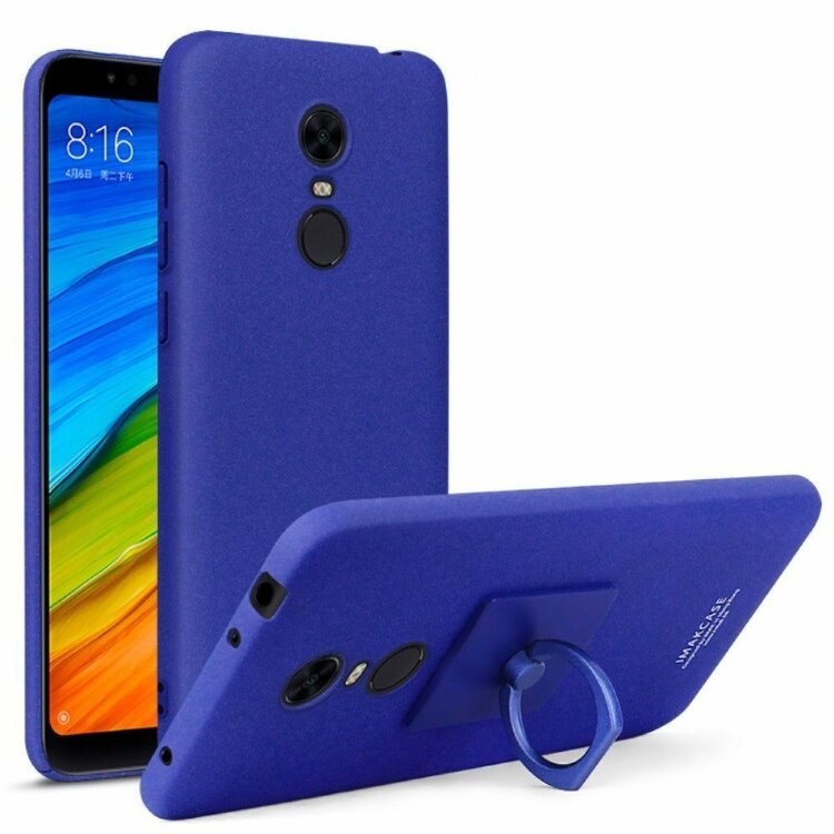 Чехол iMak Finger для Xiaomi Redmi 5 Plus (голубой)