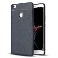 Чехол-накладка Litchi Grain для Xiaomi Mi Max (темно-синий) Чехол-накладка Litchi Grain для Xiaomi Mi Max (темно-синий)