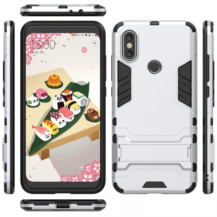 Чехол Duty Armor для Xiaomi Mi 6X / Xiaomi Mi A2 (серебряный)