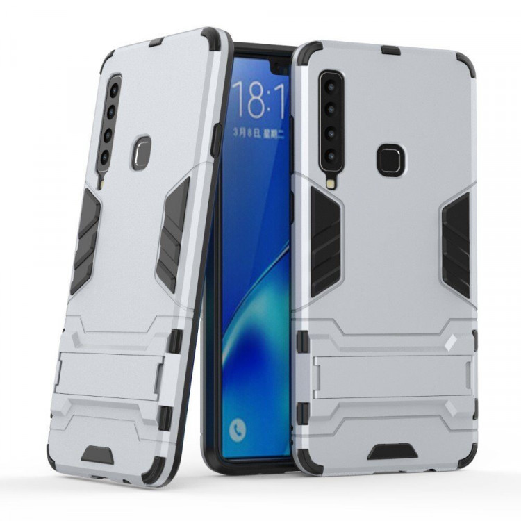 Чехол Duty Armor для Samsung Galaxy A9 (2018) (серебряный)