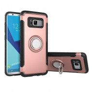 Чехол Hybrid Kickstand для Samsung Galaxy S8+ (розовое золото)