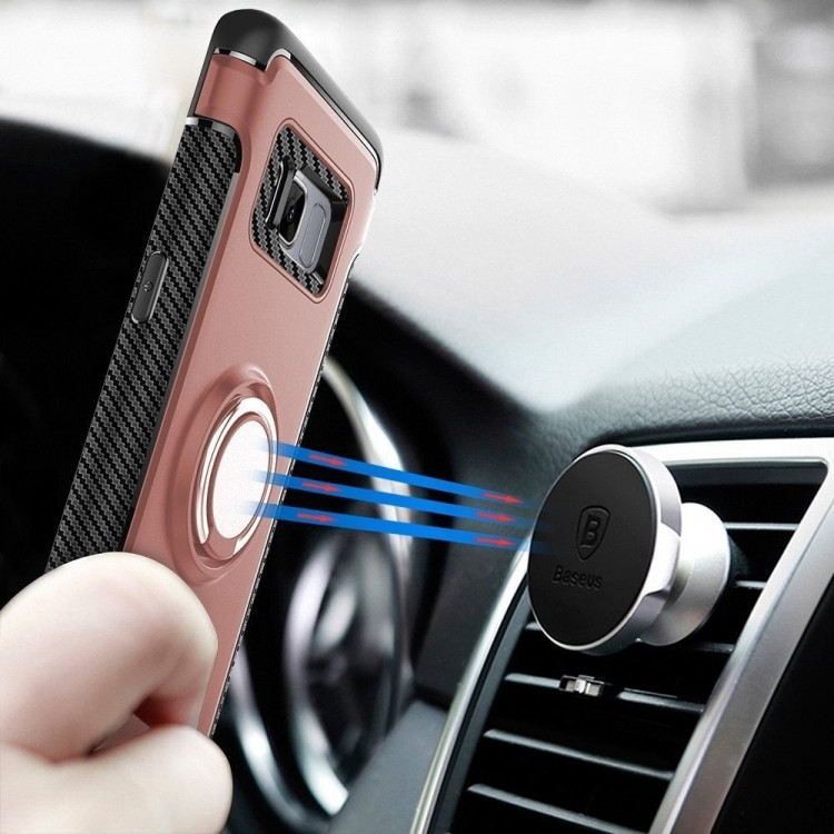 Чехол Hybrid Kickstand для Samsung Galaxy S8+ (розовое золото)