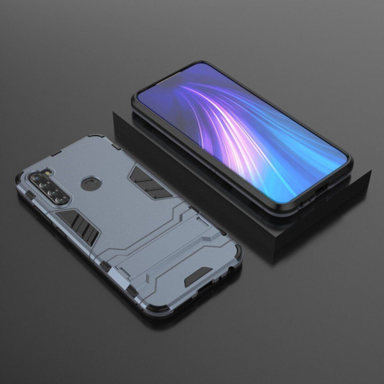 Чехол Duty Armor для Xiaomi Redmi Note 8T (темно-синий)