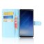 Чехол с визитницей для Samsung Galaxy Note 8 (голубой)