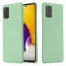 Силиконовый чехол Mobile Shell для Samsung Galaxy A72 (зеленый)