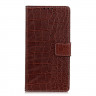 Чехол Crocodile Texture для Samsung Galaxy A50 / Galaxy A50s / Galaxy A30s (коричневый)
