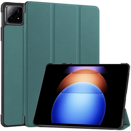 Чехол для Xiaomi Pad 6S Pro (темно-зеленый)